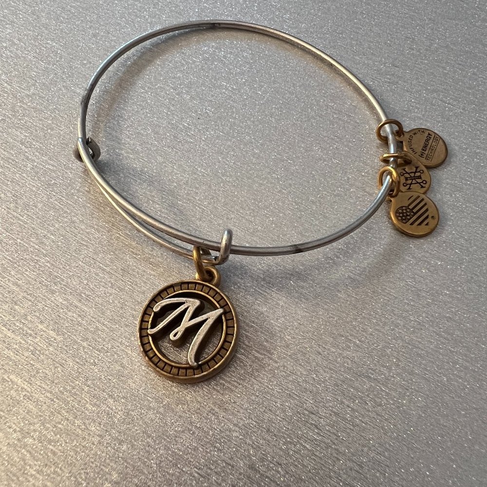 Alex and Ani - Initial Bracelet - "M"